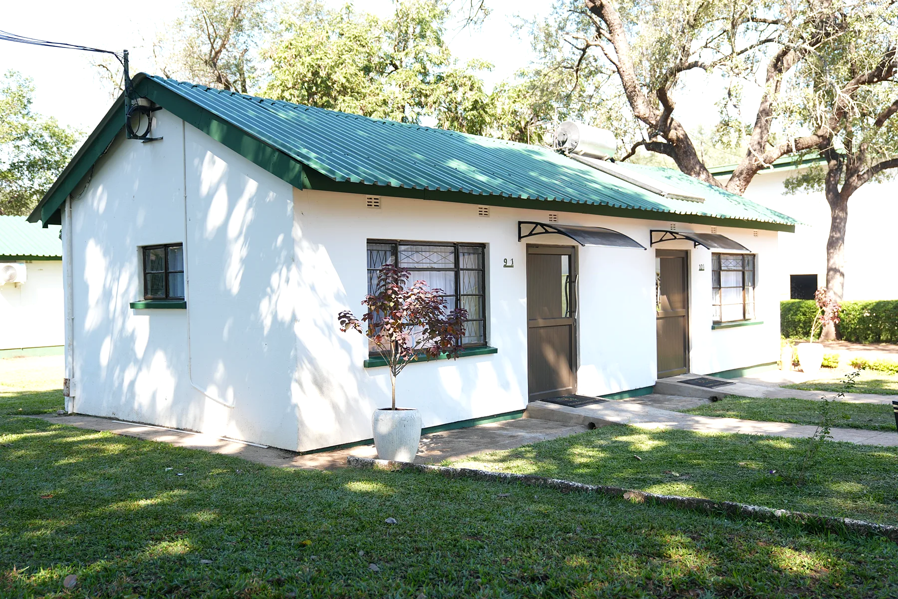 A garden cottage on the estate