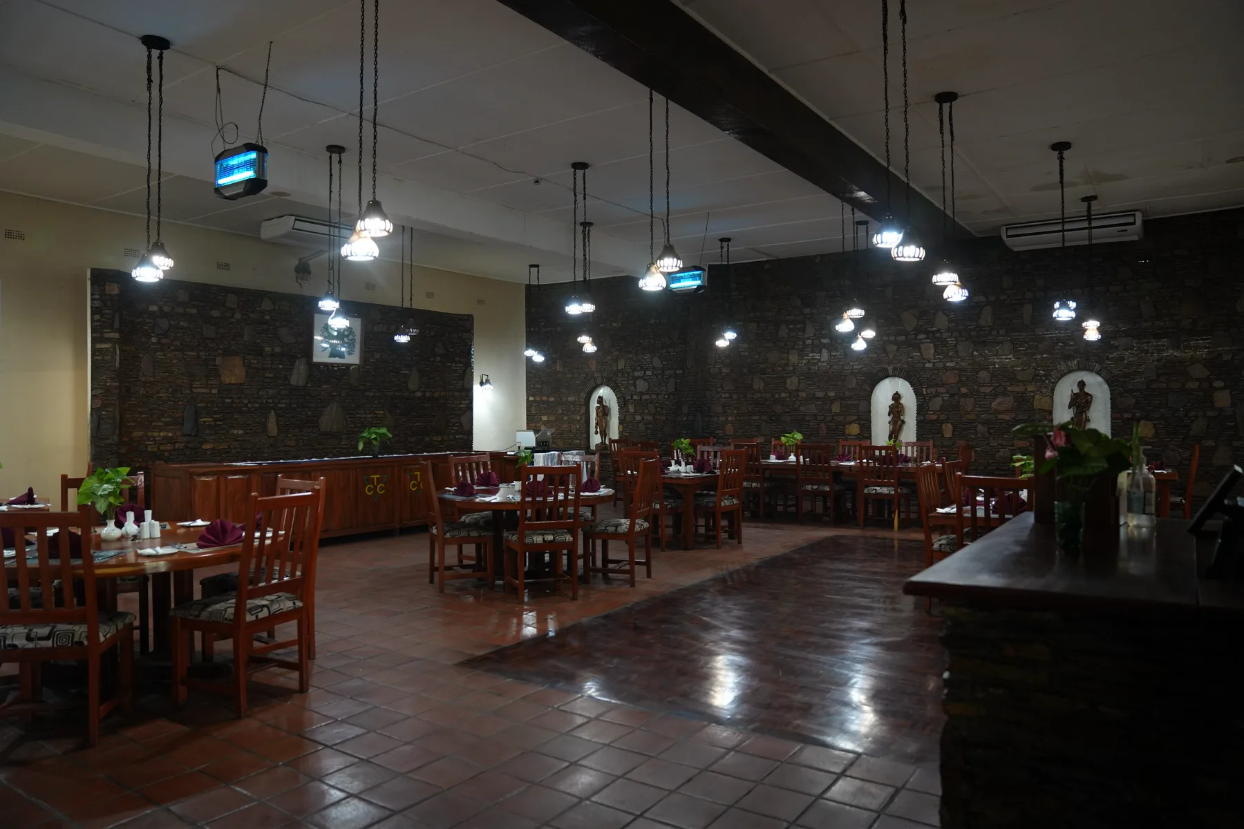 The Baobab Restaurant dining room