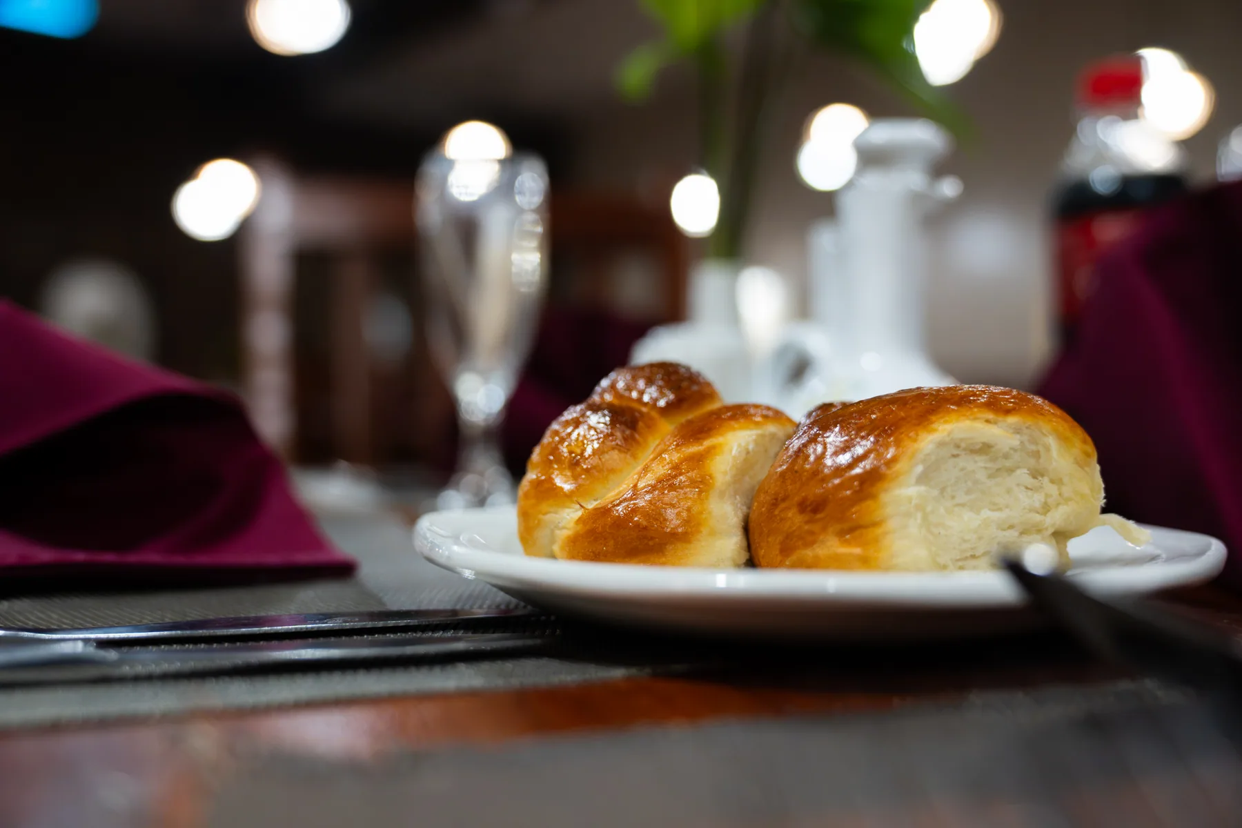 Freshly baked bread