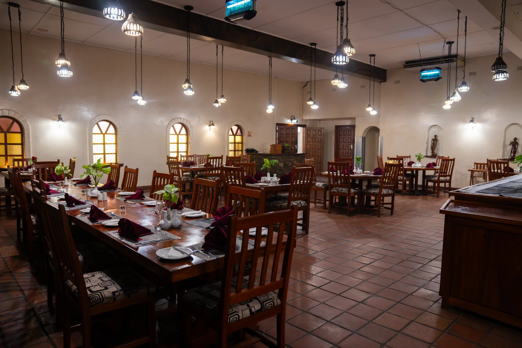 The Baobab Restaurant dining room