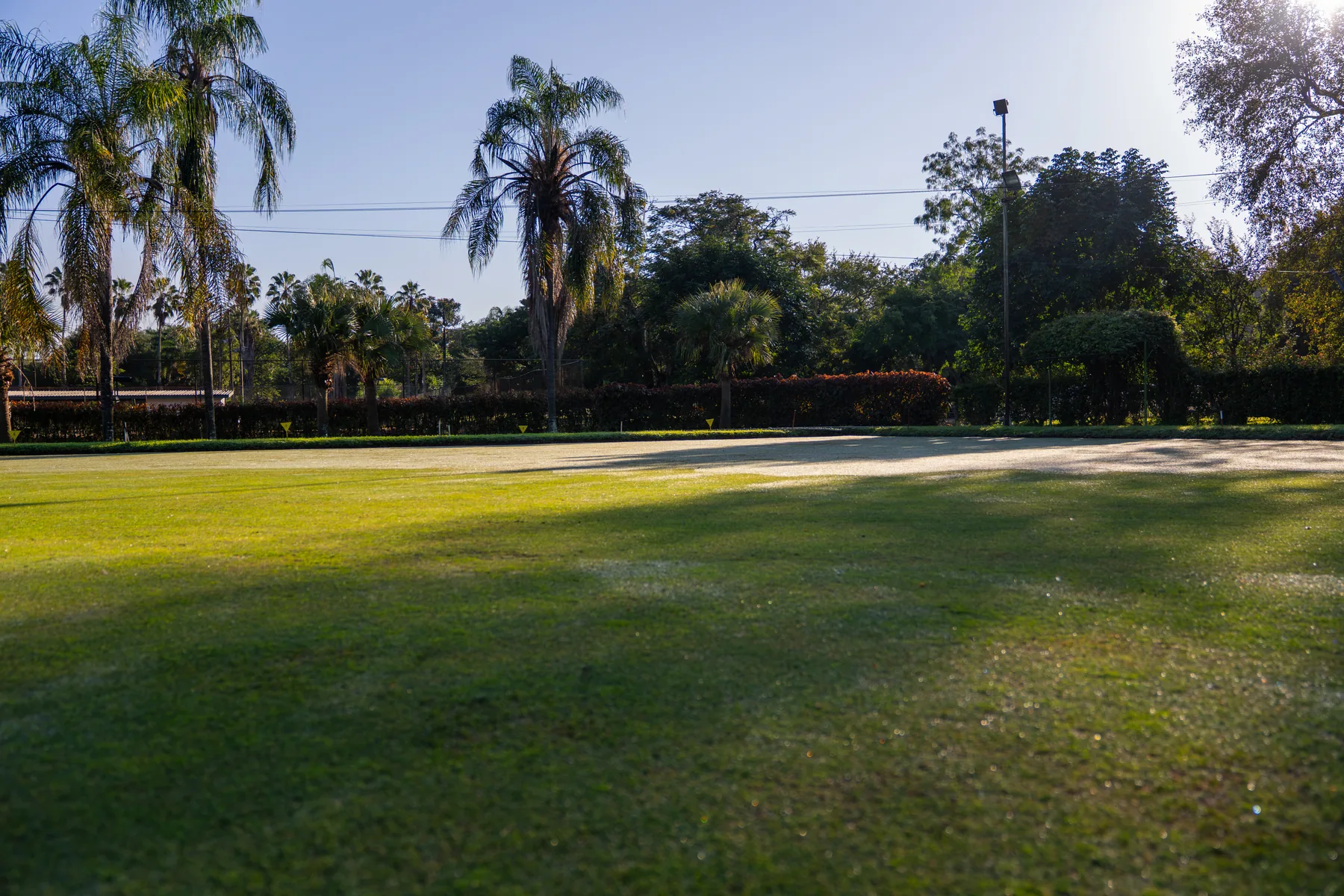 The estate grounds
